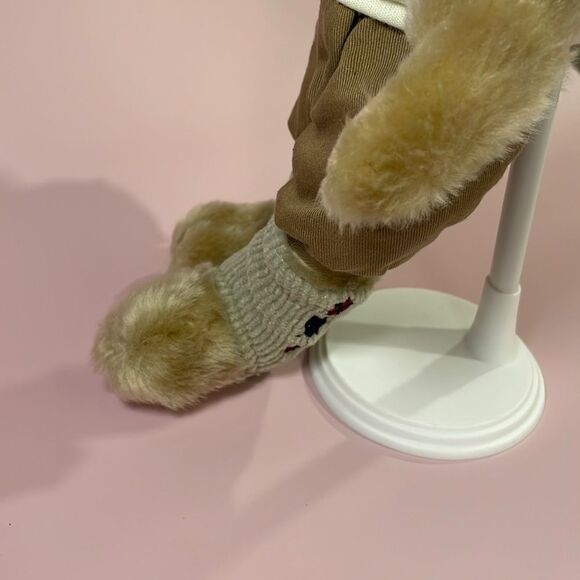 Crosby Brass Button Bears Sports Bear Golfer Player 12" with Standard Plush EUC - Picture 7 of 9